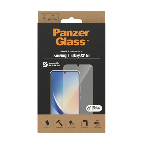 PanzerGlass Classic Fit Protection d'écran transparent Samsung 1 pièce(s)