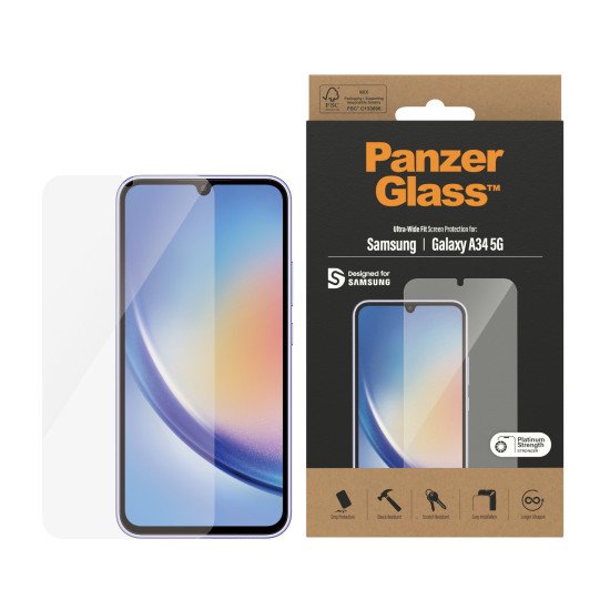 PanzerGlass Classic Fit Protection d'écran transparent Samsung 1 pièce(s)