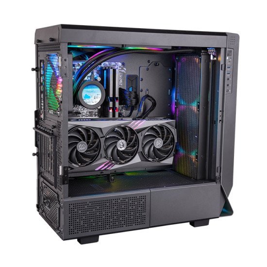 Thermaltake TT Toughliquid Ultra 420 Boitier PC Refroidisseur de liquide tout-en-un Noir Thermaltake TT Toughliquid Ultra 420 Boitier PC Refroidisseur de liquide tout-en-un Noir