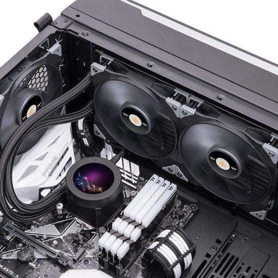 Thermaltake TT Toughliquid Ultra 280 Boitier PC Refroidisseur de liquide tout-en-un Noir Thermaltake TT Toughliquid Ultra 280 Boitier PC Refroidisseur de liquide tout-en-un Noir