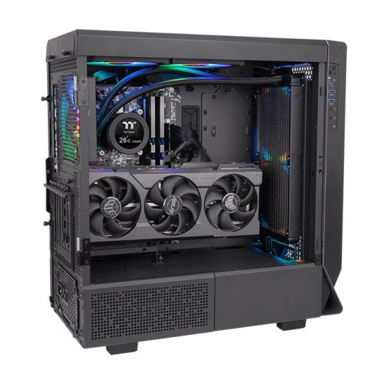Thermaltake TT Toughliquid Ultra 280 RGB Boitier PC Refroidisseur de liquide tout-en-un Noir