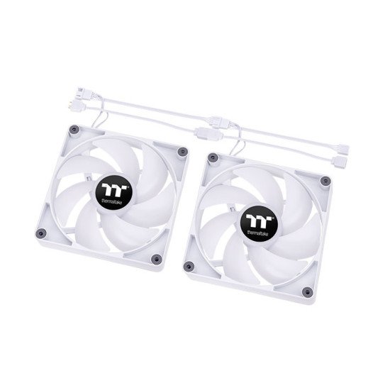 Thermaltake TT CT120 ARGB Sync PC Boitier PC Ventilateur Blanc 2 pièce(s)