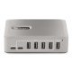 StarTech.com Hub USB-C à 10 Ports - 8x USB-A et 2x USB-C - Hub USB Type-C Auto-Alimenté avec Bloc d'Alimentation 65W - USB 3.1 10Gbps - Hub USB avec câble de verrouillage certifié USB-IF de 91cm - Splitter USB C