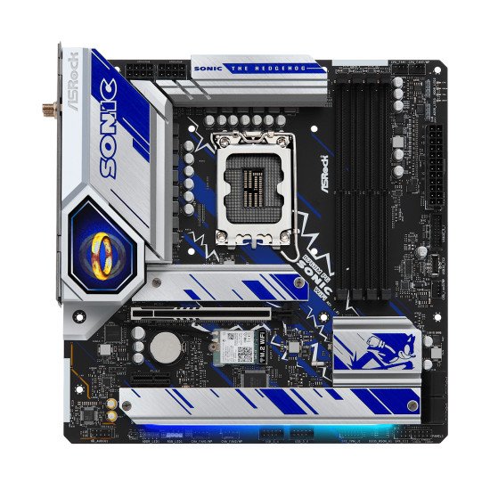 Asrock B760M PG SONIC WIFI Intel B760 LGA 1700 micro ATX Asrock B760M PG SONIC WIFI Intel B760 LGA 1700 micro ATX