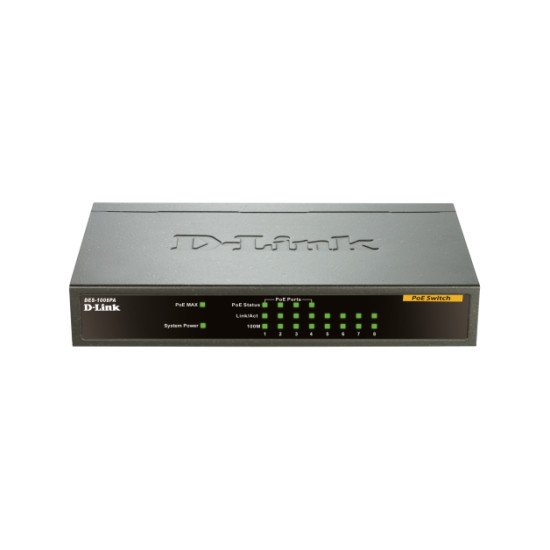 D-Link DES-1008PA Switch Fast Ethernet 