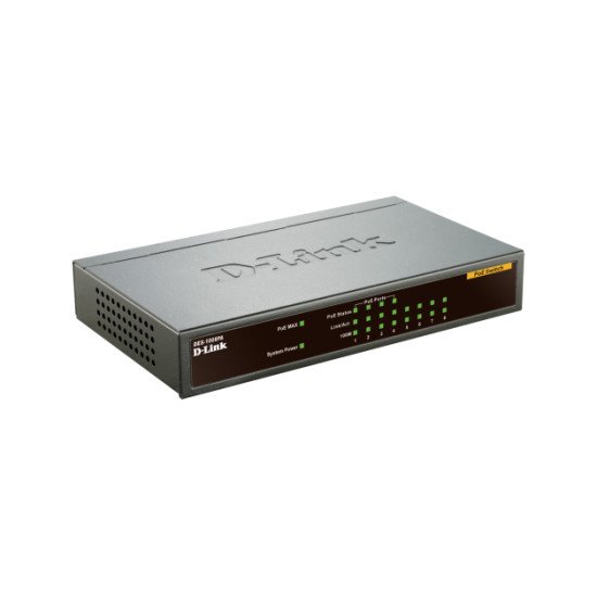 D-Link DES-1008PA Switch Fast Ethernet 