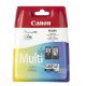 Canon PG-540/CL-541 Multi pack Original Noir, Cyan, Magenta, Jaune 2 pièce(s)