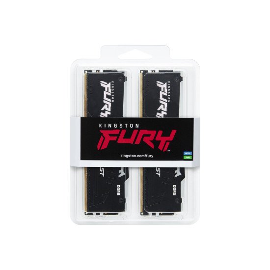 Kingston Technology FURY Beast RGB module de mémoire 64 Go 2 x 32 Go DDR5 5200 MHz