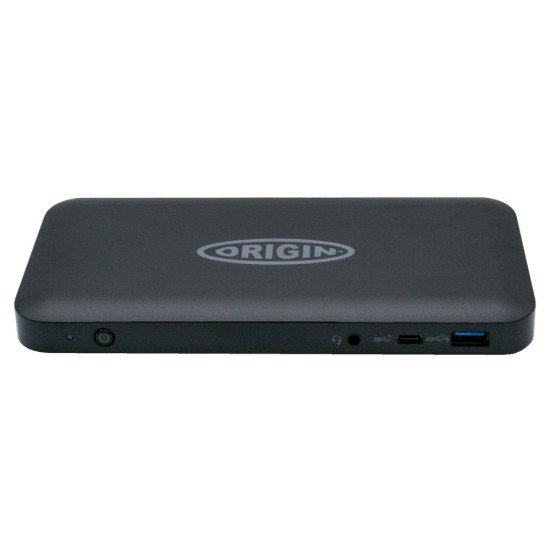 Origin Storage 40B50090UK-OS station d'accueil USB 3.2 Gen 1 (3.1 Gen 1) Type-C Noir
