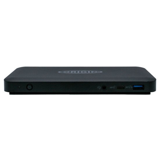 Origin Storage 40B50090UK-OS station d'accueil USB 3.2 Gen 1 (3.1 Gen 1) Type-C Noir