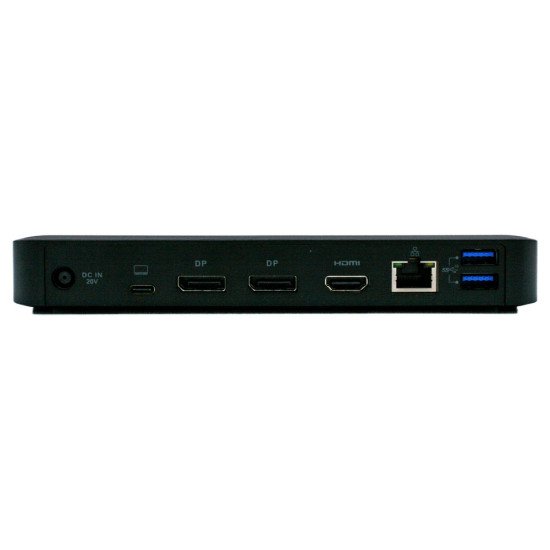 Origin Storage 40AY0090UK-OS station d'accueil USB 3.2 Gen 1 (3.1 Gen 1) Type-C Noir