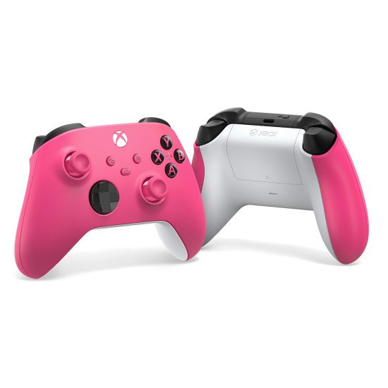 Microsoft QAU-00083 accessoire de jeux vidéo Rose, Blanc Bluetooth Manette de jeu Analogique/Numérique Xbox Series S, Android, Xbox Series X, iOS, PC