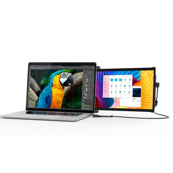 Mobile Pixels DUEX Plus écran PC 33,8 cm (13.3") 1920 x 1080 pixels Full HD LCD Gris Mobile Pixels DUEX Plus écran PC 33,8 cm (13.3") 1920 x 1080 pixels Full HD LCD Gris