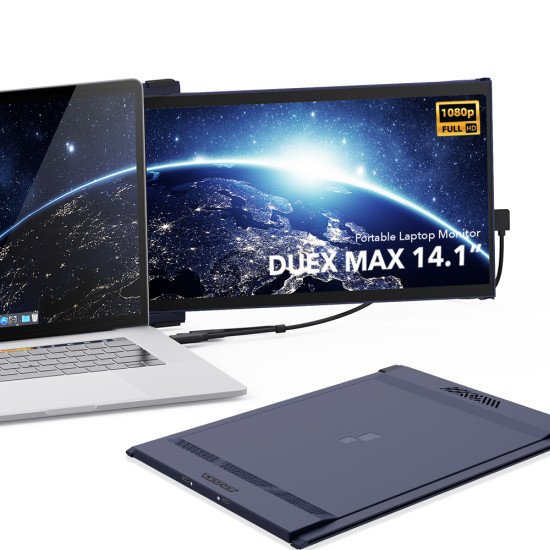 Mobile Pixels DUEX Max écran PC 35,8 cm (14.1") 1920 x 1080 pixels Full HD LCD Bleu Mobile Pixels DUEX Max écran PC 35,8 cm (14.1") 1920 x 1080 pixels Full HD LCD Bleu