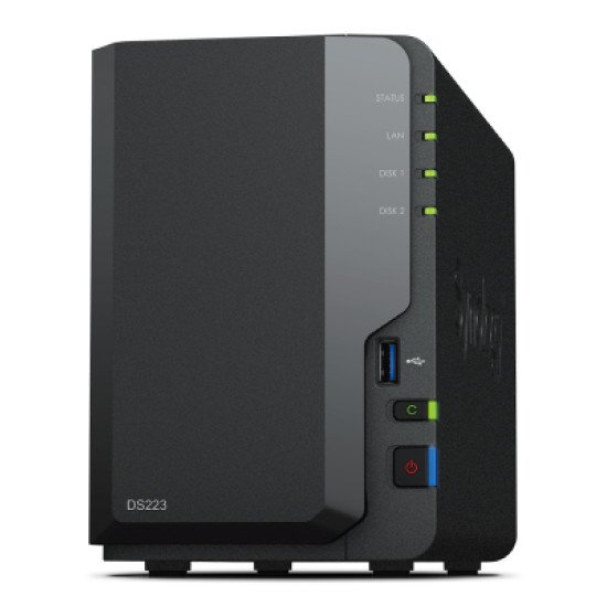 Synology DiskStation DS223 serveur de stockage NAS Bureau Ethernet/LAN RTD1619B