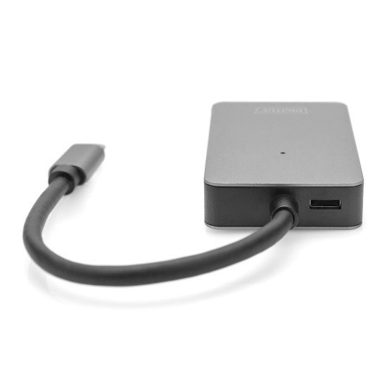 Digitus Lecteur de carte USB-C, 2 emplacements, High Speed
