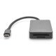 Digitus Lecteur de carte USB-C, 2 emplacements, High Speed