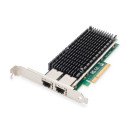 Digitus Adaptateur 10 Gbit/s Dual Port Ethernet Server Digitus Adaptateur 10 Gbit/s Dual Port Ethernet Server