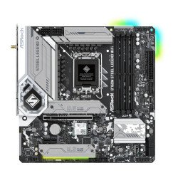 Asrock B760M Steel Legend WiFi Intel B760 LGA 1700 micro ATX Asrock B760M Steel Legend WiFi Intel B760 LGA 1700 micro ATX