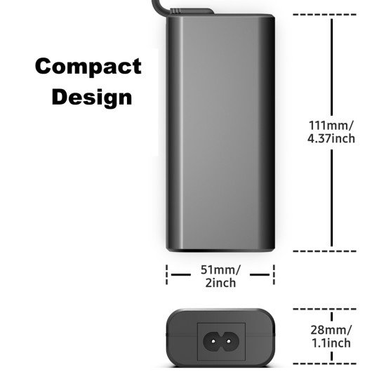 Origin Storage 1P3K6AA#ABB-BTI adaptateur de puissance & onduleur Intérieure 65 W Noir