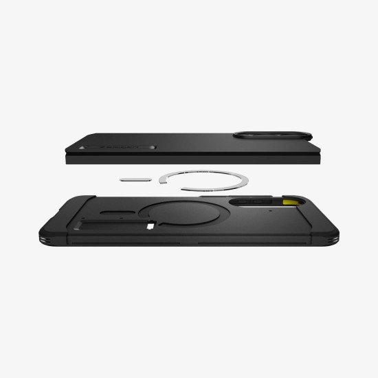 Spigen Tough Armor AI (MagFit) coque de protection pour téléphones portables 17 cm (6.7") Housse Noir Spigen Tough Armor AI (MagFit) coque de protection pour téléphones portables 17 cm (6.7") Housse Noir