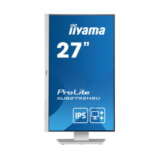 iiyama ProLite XUB2792HSU-W5 LED écran PC 27" 1920 x 1080 pixels Full HD Blanc