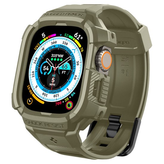 Spigen Rugged Armor Emplacement Kaki Polyuréthane thermoplastique (TPU) Spigen Rugged Armor Emplacement Kaki Polyuréthane thermoplastique (TPU)