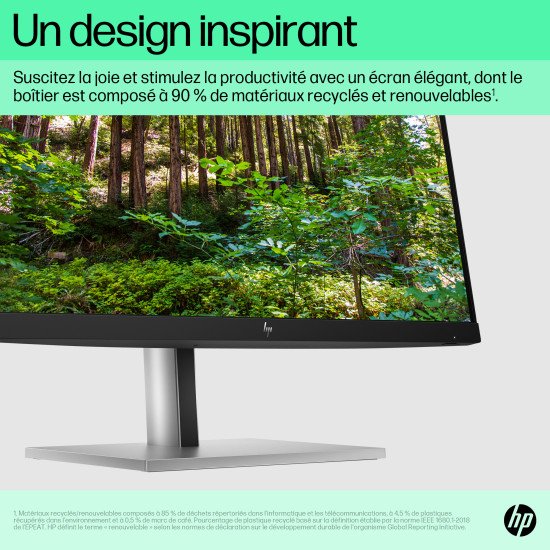 HP E-Series E22 G5 écran PC 21.5" 1920 x 1080 pixels Full HD LED Noir, Argent