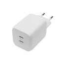 Digitus Chargeur USB-C, 2 ports, 65 W GaN Digitus Chargeur USB-C, 2 ports, 65 W GaN