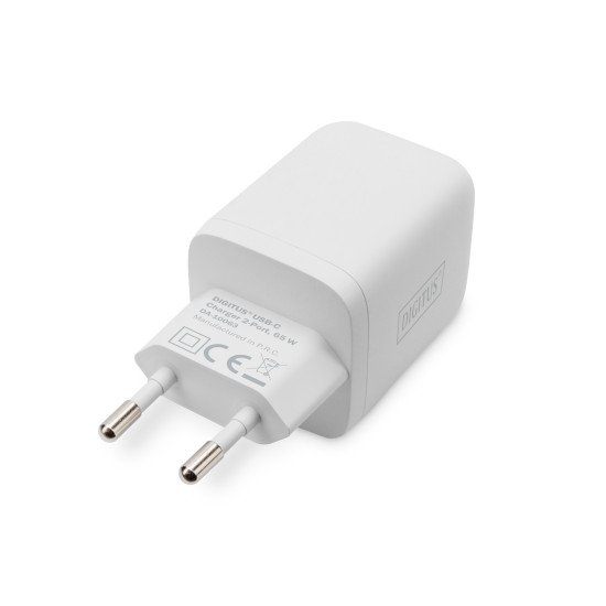 Digitus Chargeur USB-C, 2 ports, 65 W GaN