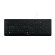 CHERRY Stream clavier USB QWERTZ DE Noir