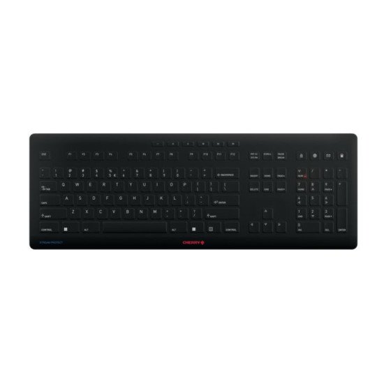 CHERRY Stream clavier FR sans fil +USB QWERTY Noir CHERRY Stream clavier FR sans fil +USB QWERTY Noir