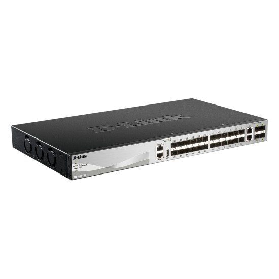 D-Link DGS-3130-30S/E commutateur réseau Géré L3 10G Ethernet (100/1000/10000) Gris