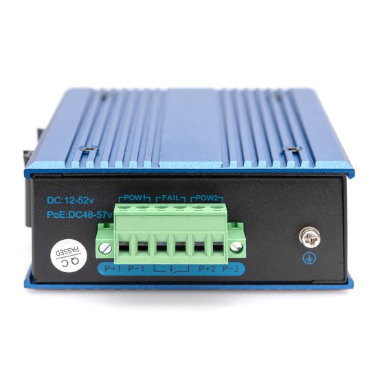Digitus Commutateur industriel Ethernet 4 ports 10/100BASE-TX + 1 port 100BASE-FX