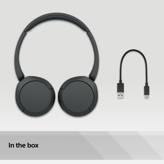 Sony WH-CH520 Casque Sans fil Arceau Appels/Musique USB Type-C Bluetooth Noir Sony WH-CH520 Casque Sans fil Arceau Appels/Musique USB Type-C Bluetooth Noir
