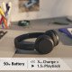 Sony WH-CH520 Casque Sans fil Arceau Appels/Musique USB Type-C Bluetooth Noir