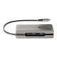 StarTech.com DKT31CDHPD3 station d'accueil Avec fil USB 3.2 Gen 2 (3.1 Gen 2) Type-C Gris