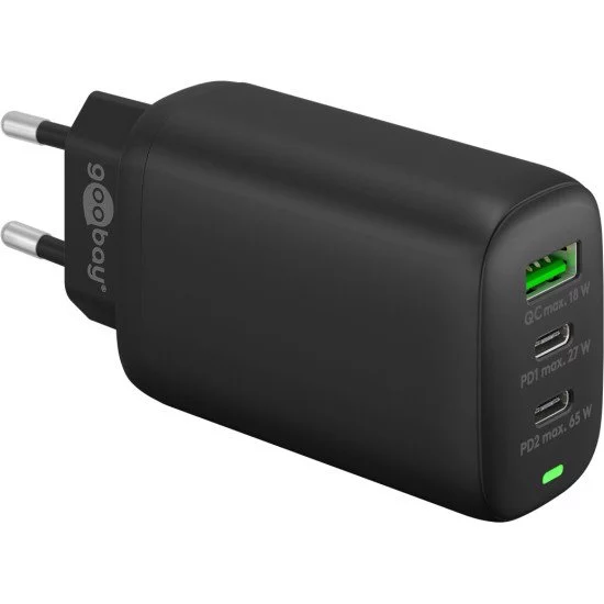 Goobay 61760 chargeur d'appareils mobiles Noir Intérieure Goobay 61760 chargeur d'appareils mobiles Noir Intérieure