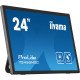 iiyama T2455MSC-B1 affichage de messages Panneau plat de signalisation numérique 61 cm (24") LED 400 cd/m² Full HD Noir Écran tactile