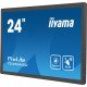 iiyama T2455MSC-B1 affichage de messages Panneau plat de signalisation numérique 61 cm (24") LED 400 cd/m² Full HD Noir Écran tactile