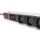 Digitus PDU Basic IT, triphasé 16 A, 24 x C13, 3 x C19, câble d'alimentation 3 m, connecteur IEC 60309 16 A