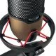 CHERRY UM 9.0 PRO RGB Noir, Cuivre Microphone de table CHERRY UM 9.0 PRO RGB Noir, Cuivre Microphone de table