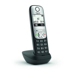 Gigaset A690HX Téléphone analog/dect Identification de l'appelant Noir, Argent Gigaset A690HX Téléphone analog/dect Identification de l'appelant Noir, Argent