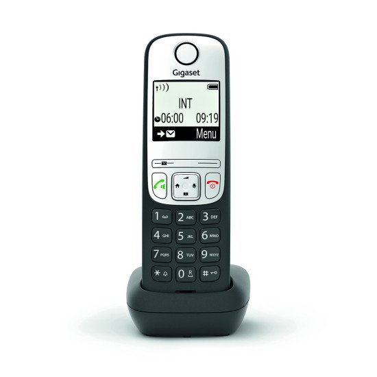 Gigaset A690HX Téléphone analog/dect Identification de l'appelant Noir, Argent Gigaset A690HX Téléphone analog/dect Identification de l'appelant Noir, Argent