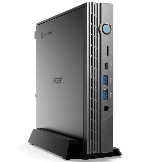 Acer Chromebox CXI5 i5428 Intel® Core™ i5 i5-1235U 8 Go DDR4-SDRAM 256 Go SSD ChromeOS Mini PC PC Argent