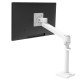 Ergotron NX Series NX MONITOR ARM WHITE 86,4 cm (34") Noir, Blanc Bureau