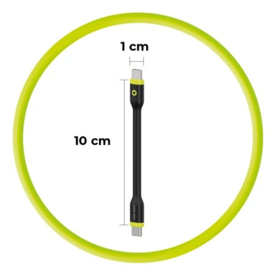 Mobile Origin COMC-USBC-BLK câble USB 0,1 m 0,48 Gbit/s 60 W Noir