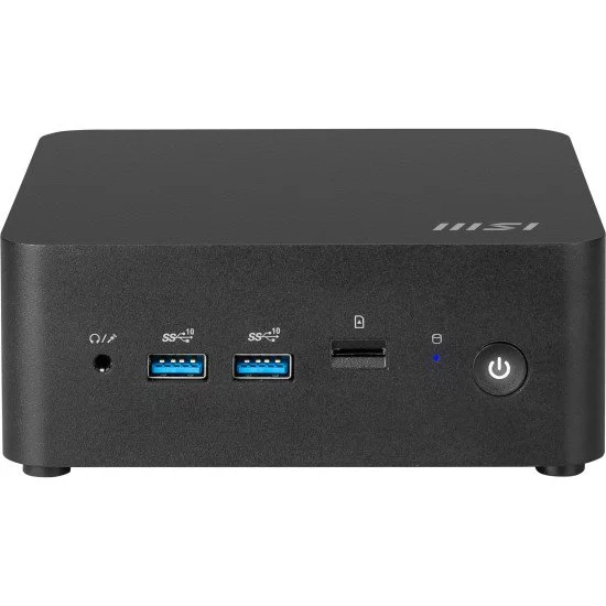 MSI Cubi NUC 1MG-021DE Intel Core 5 120U 8 Go DDR5-SDRAM 512 Go SSD Windows 11 Pro Mini PC Noir MSI Cubi NUC 1MG-021DE Intel Core 5 120U 8 Go DDR5-SDRAM 512 Go SSD Windows 11 Pro Mini PC Noir