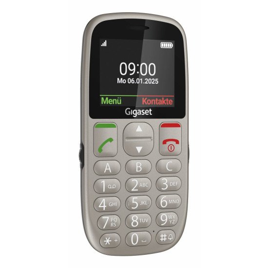 Gigaset GL395 5,59 cm (2.2") 90 g Gris Téléphone pour seniors Gigaset GL395 5,59 cm (2.2") 90 g Gris Téléphone pour seniors