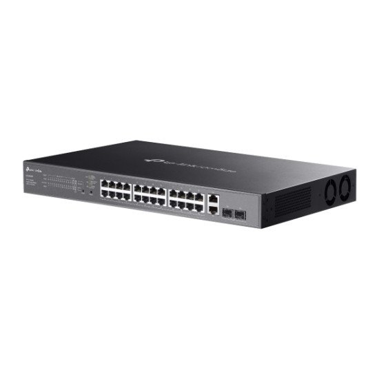 TP-Link Omada ES228GMP commutateur réseau Géré L2 Gigabit Ethernet (10/100/1000) Connexion Ethernet POE Noir